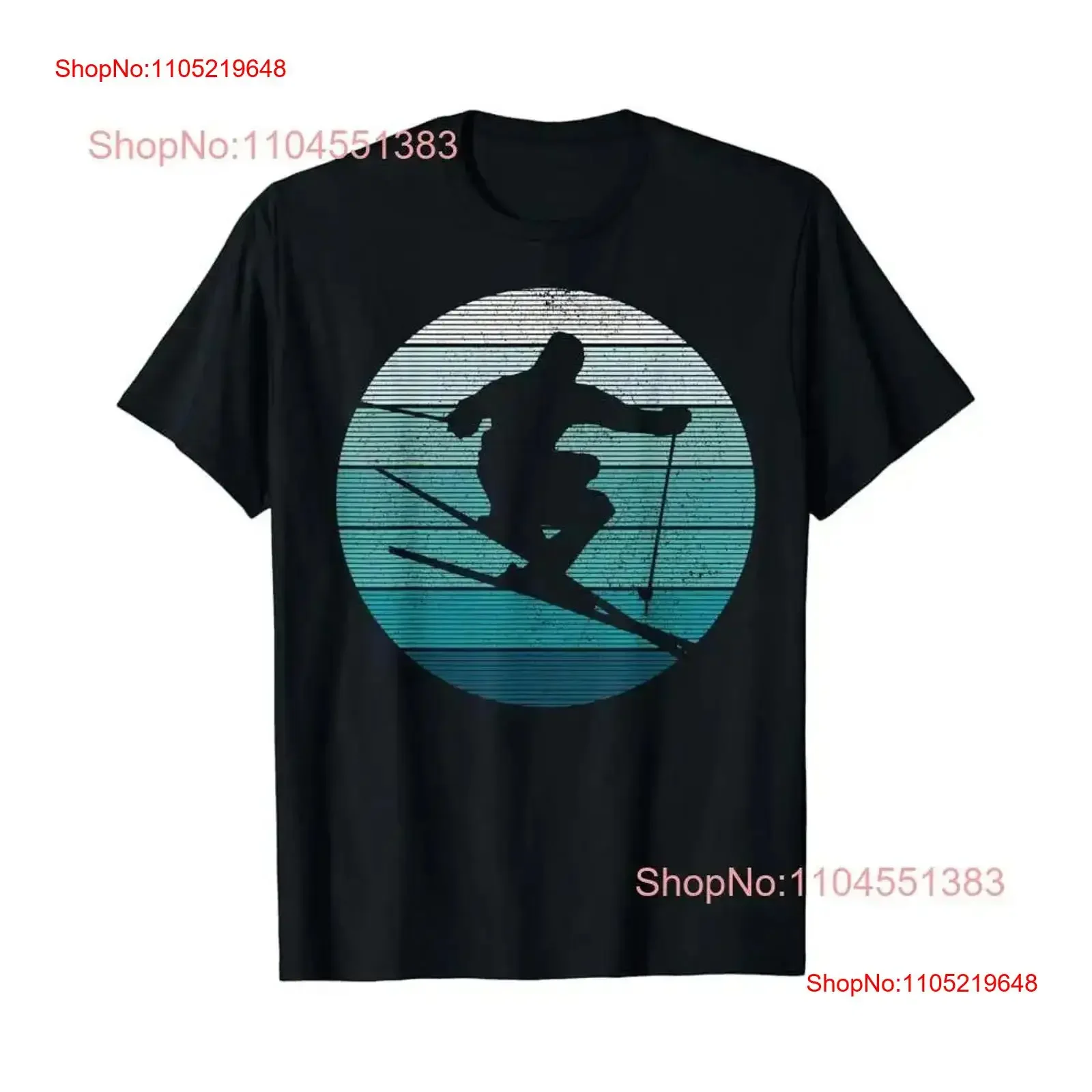 

Vintage Ski Skiing Winter Sports Freeski Skier T Shirt vintage Washed Versatile designer clothes homme Top For Everyday Wear