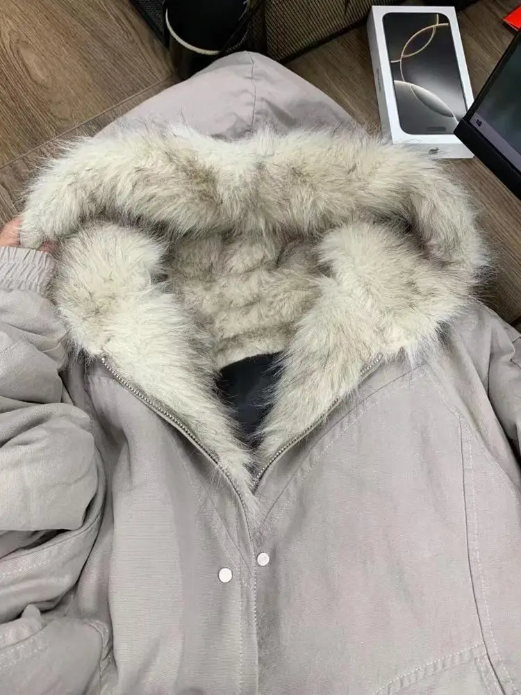 Veste élégante noire esthétique des années 2000 pour femme, manteau d'hiver Y2k à capuche avec fermeture éclair, Design Harajuku, ample, décontracté, Chic, tenues, 2025
