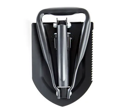 Garden Tools Military Portable Folding Shovel Multifunction Stainless Steel Survival Spade Trowel Camping Outdoor Cleaning Tool