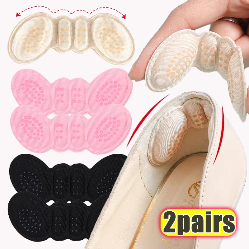 

Thickened Self-Adhesive Sponge High Heel Inserts Gummed Anti-Slip Insoles Pain Relief Anti-wear Cushion Pads Size Modification