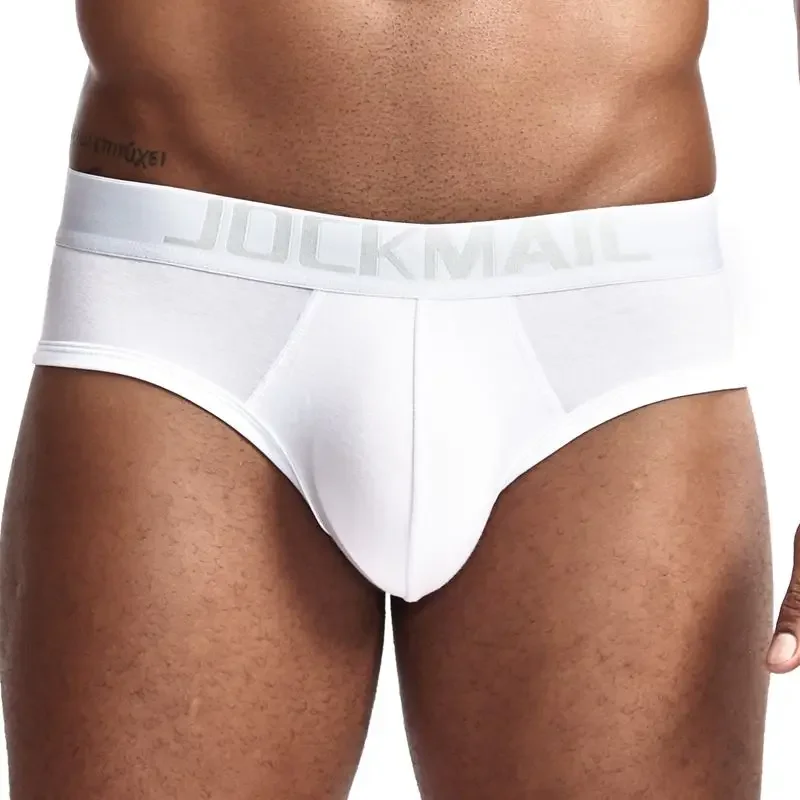 Jockmail Sexy Men Padded Underwear Brief Cotton Buttoceks Lifter Enlarge Butt Push Up Pad Underpants Penis Pouch Panties Ropa