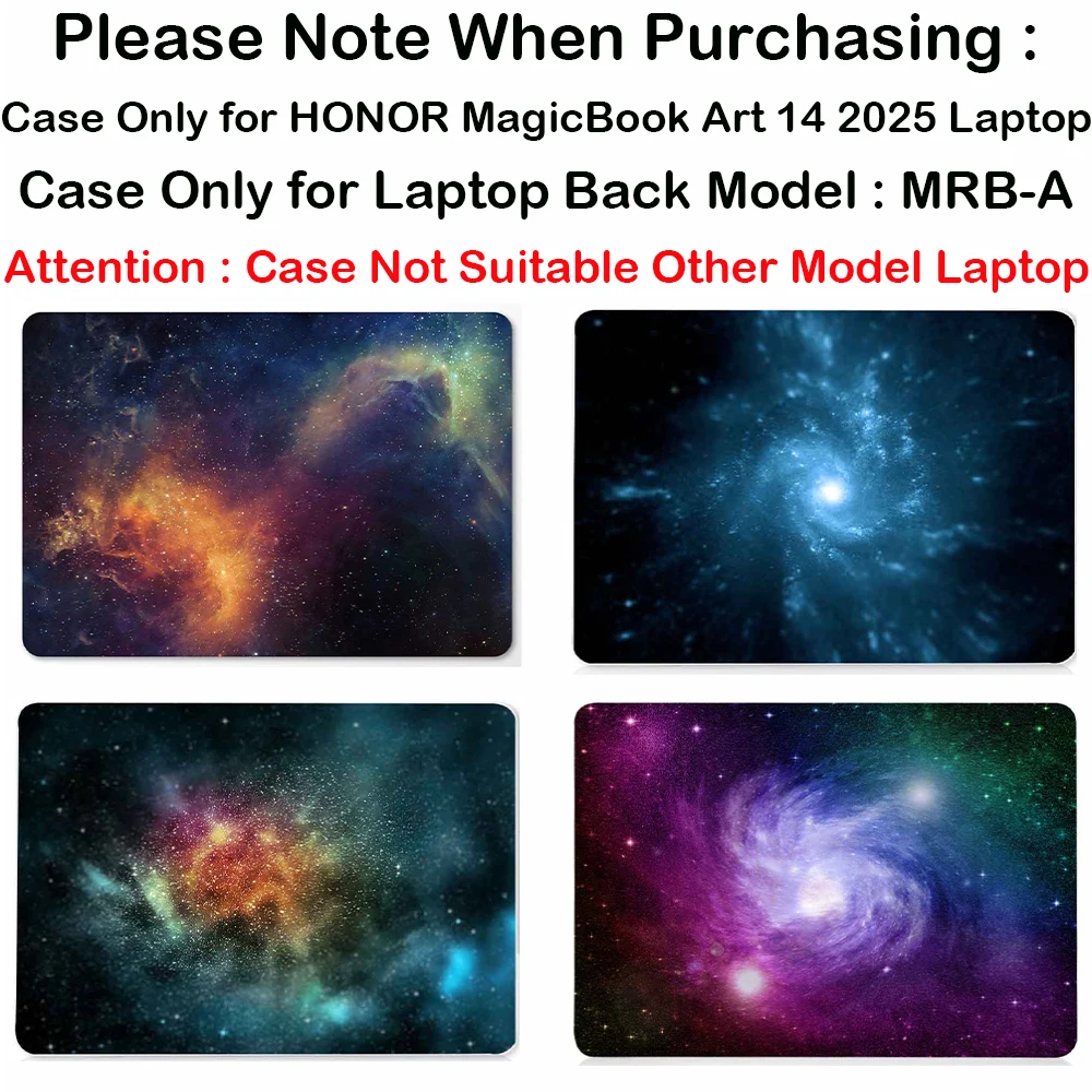 

MRB-A Чехол для ноутбука HONOR MagicBook Art 14 14,6 дюймов 2025 Чехол для ноутбука Honor MagicBook Art 14 2025 Новейший корпус для ноутбука
