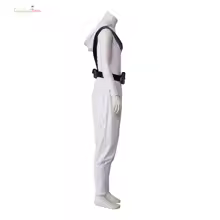 White Warrior Set Snake Eyes: G.I. Joe Origins Storm Shadow Cosplay Costume White Sleeveless Hood and Pants Mask Set - AliExpress