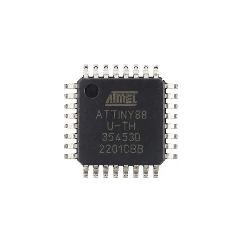 Original genuíno ATTINY88-AU TQFP-32 chip microcontrolador AVR de 8 bits