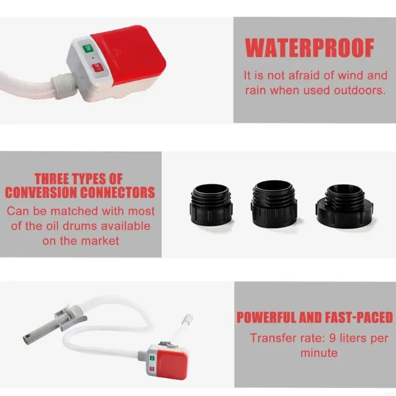 مضخة الديزل في الوقود G99F مع Stop Auto Stop 3 فوهات قابلة للتبديل/USB تعمل