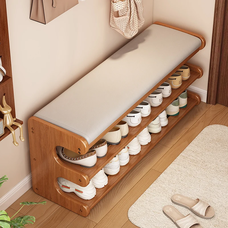 

Nordic Creative Shoe Changing Stool Modern Design Entryway Storage Shoe Cabinet Multi-layer Living Room Furniture Zapatero FYSS