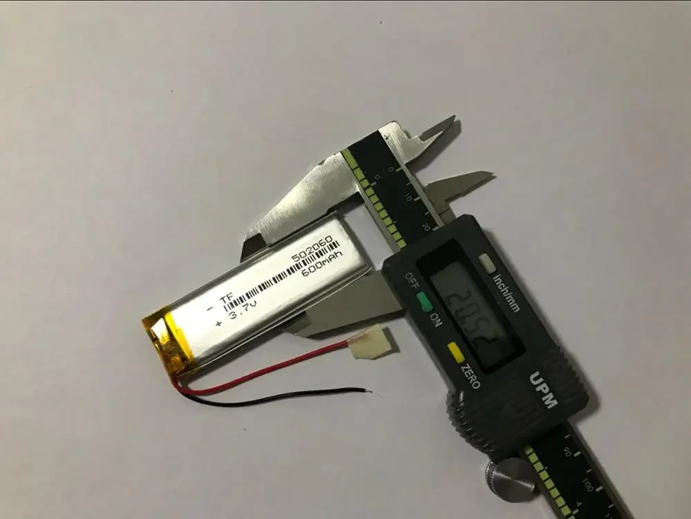 Neue 3,7-V-Polymer-Lithium-Leistung mit voller Kapazität 502060   600MAH Leiterplattengegensprechanlage / Gerät / Mini