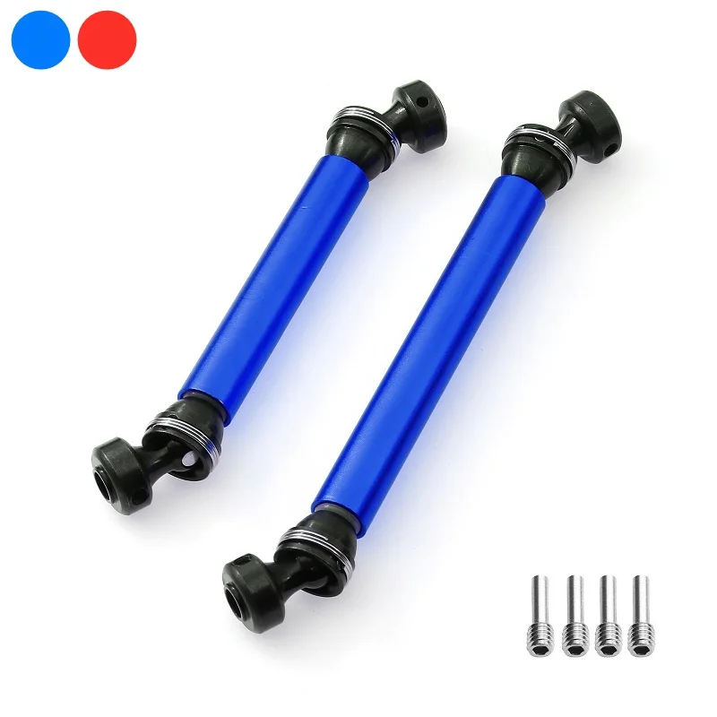 

2pcs Metal Drive Shaft CVD Driveshaft for Axial RBX10 Ryft 1/10 RC Crawler Car Upgrade Parts Accessories