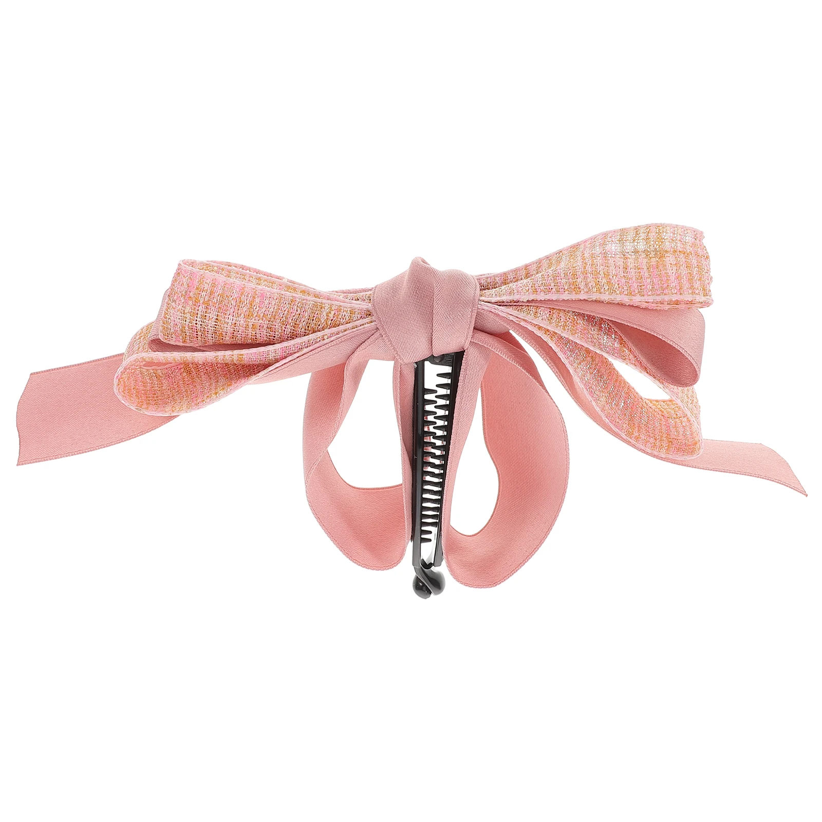 

Bow Hairpin Banana Clips for Women Girls Barrette Thick Headdress Bows Accessories