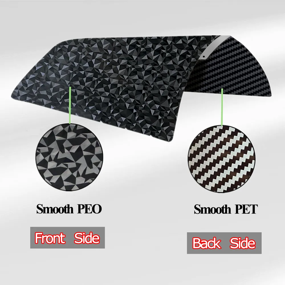 ل QIDI Q1 برو ملحقات السرير الحراري 250x250 مللي متر Ankermake M5 PEI لوحة مرنة PEO PET بناء لوحة مزدوجة الوجهين ورقة طابعة ثلاثية الأبعاد