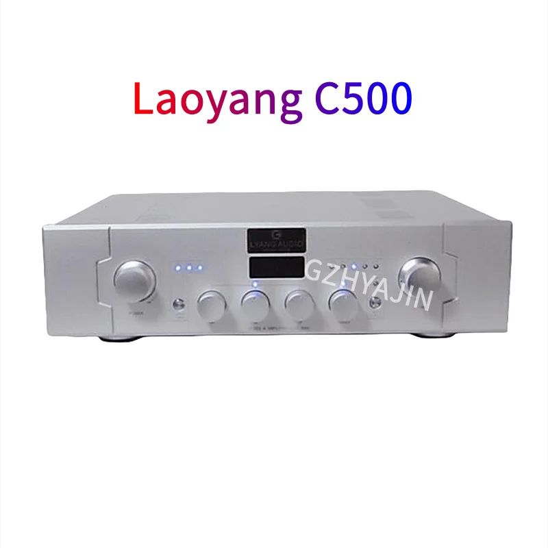 

Laoyang C500 fever tuning fully balanced pure A tone electronic tube pre graded HIFI amplifier