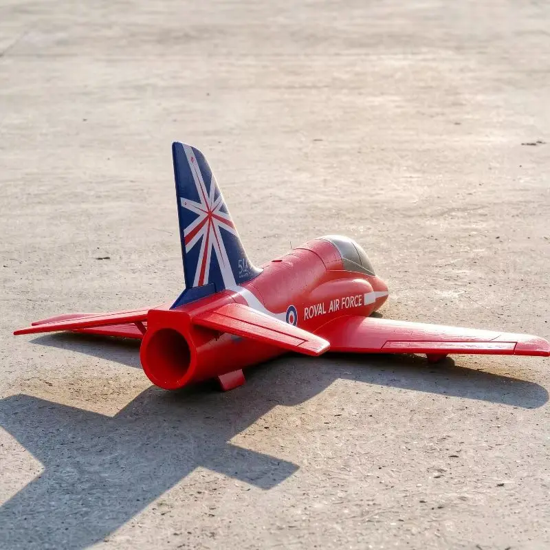 Hot Blue Arrow 50mm Red Arrow Ducted Remote Control Like Real Aircraft RC Model With Gyro Flight Control Hand-Thrown Fixed Wing