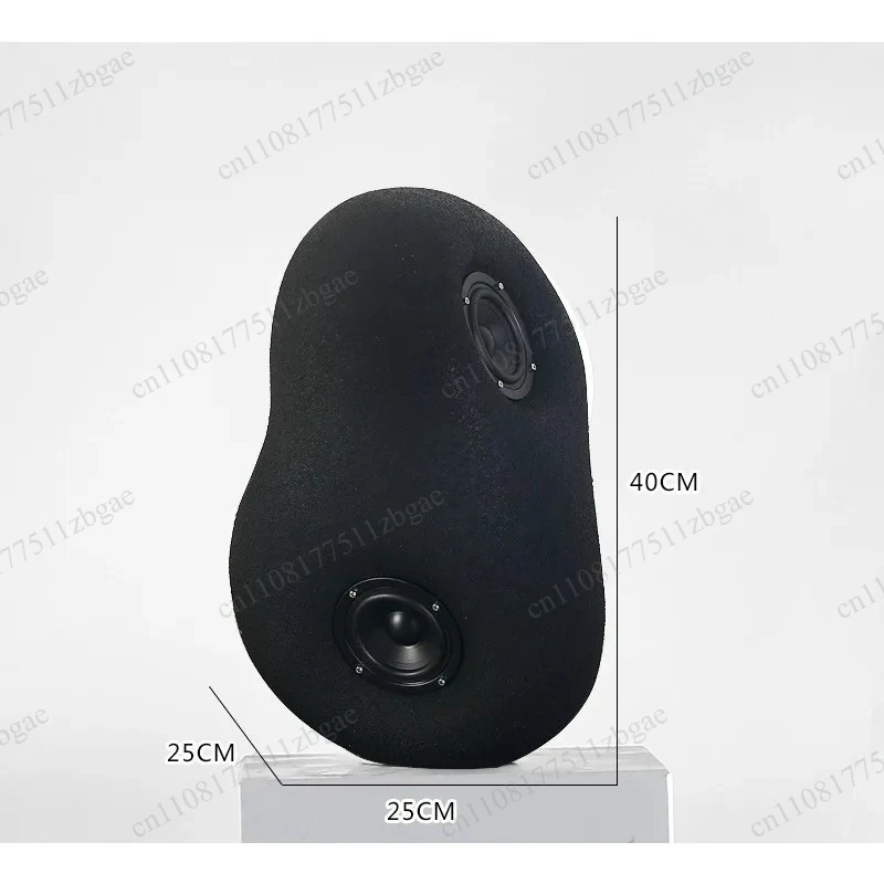 Nordic Minimalist Art Bluetooth Speaker, Modern Sculpture Style Subwoofer for Living Room