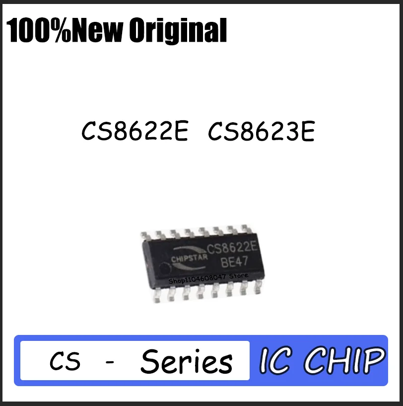 

5PCS Brand new CS8622E CS8623E SOP16 Quality assurance