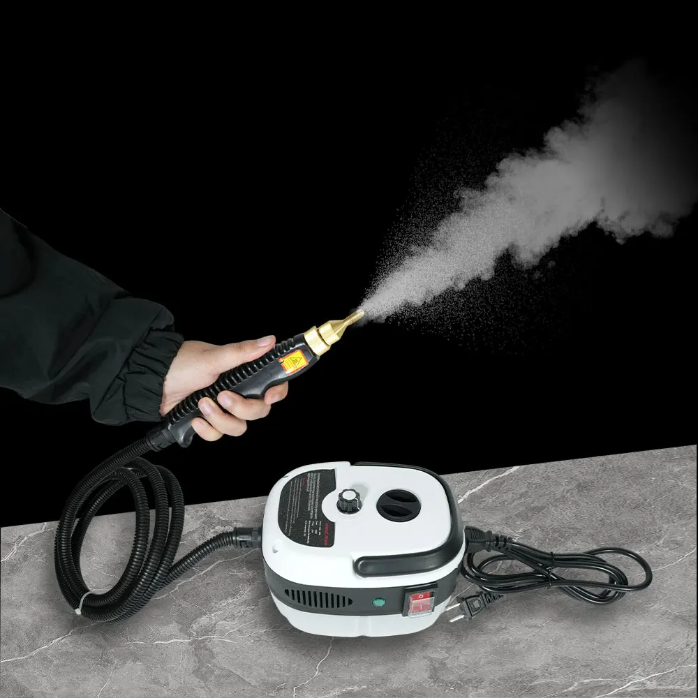 Pulitore a vapore Sterilizzazione ad alta temperatura Pulitore a vapore per auto Aria condizionata Cappa da cucina Spina europea per la casa / Spina americana