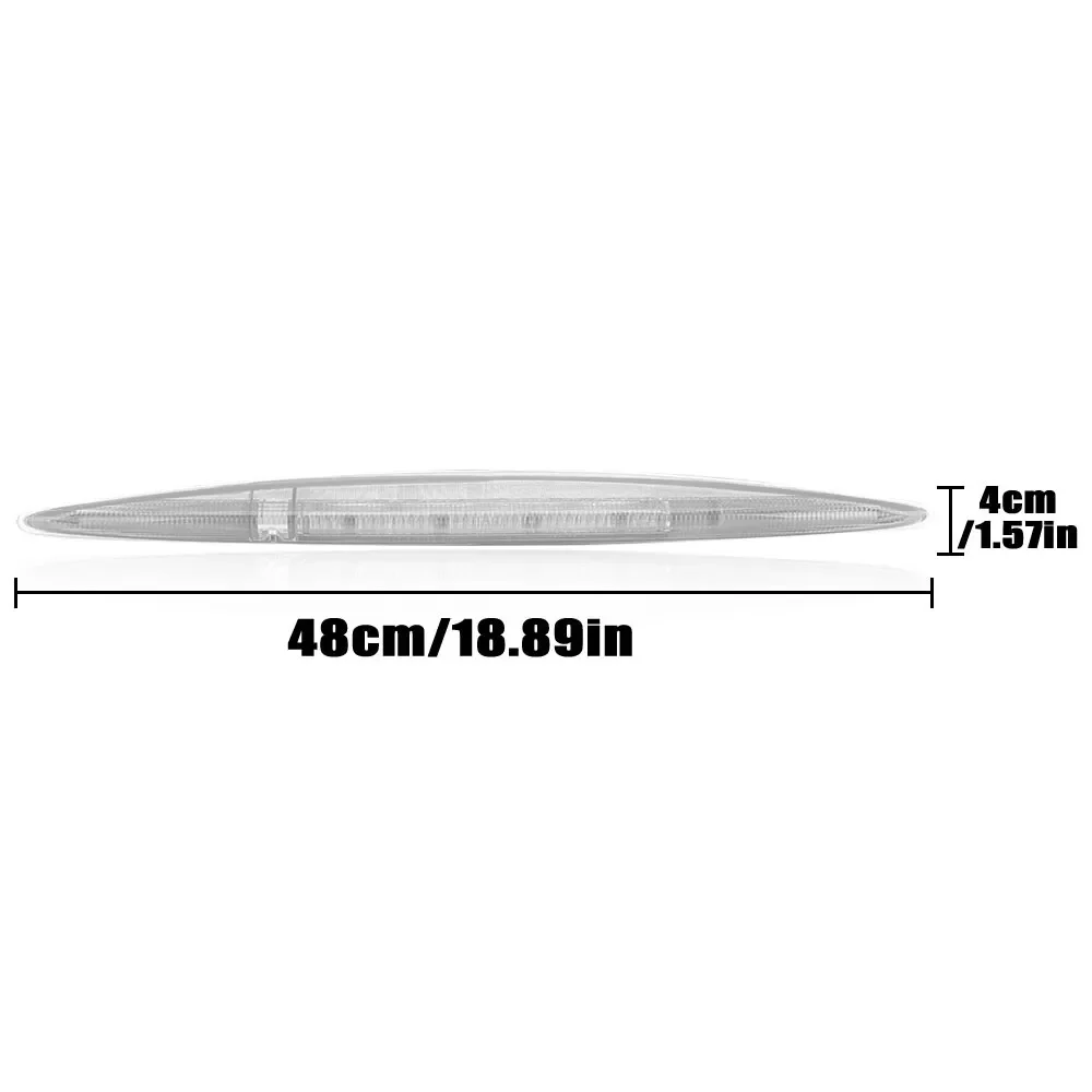 سيارة الخلفية عالية المستوى 3rd الثالث الفرامل الذيل ضوء مصباح إشارة أضواء الفرامل الإضافية لهوندا CR-V CRV 2012-2016 واضح المملكة المتحدة #6