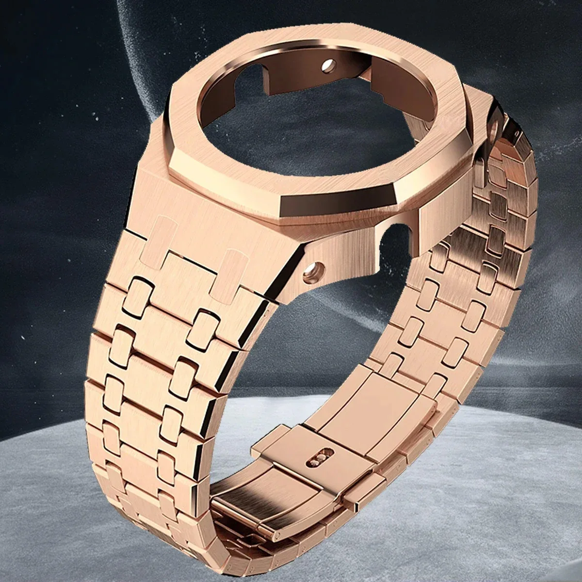 Gen4 Gen5 Modificatie Kit Voor Casioak GA-2100 GMA-S2100 Mod Metalen Roestvrijstalen Behuizing Schroef Bezel Band Voor GA-2110 GA-B2100