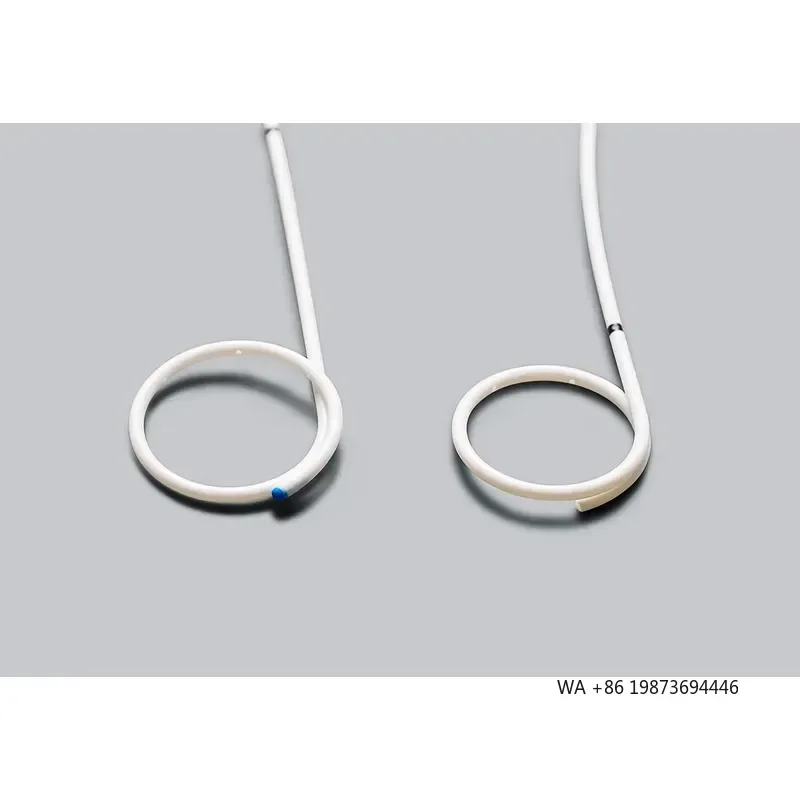Urological Medical Disposable Pigtail Catheter Ureteral Stent Set Percutaneous Nephrostomy Manual 4F-8F 75cm/50cm