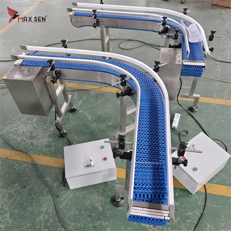 Customized High Quality PP Belt Modular Conveyor for Beverage and Food Production Line