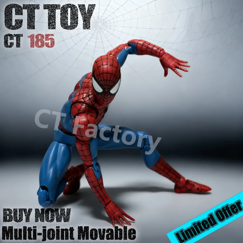 

Ct Toys Tobey Maguire Symbiote Костюм Человека-паука Фигурка Poseable Коллекционная модель игрушки для взрослых Аниме Персонаж Подарок Фанаты