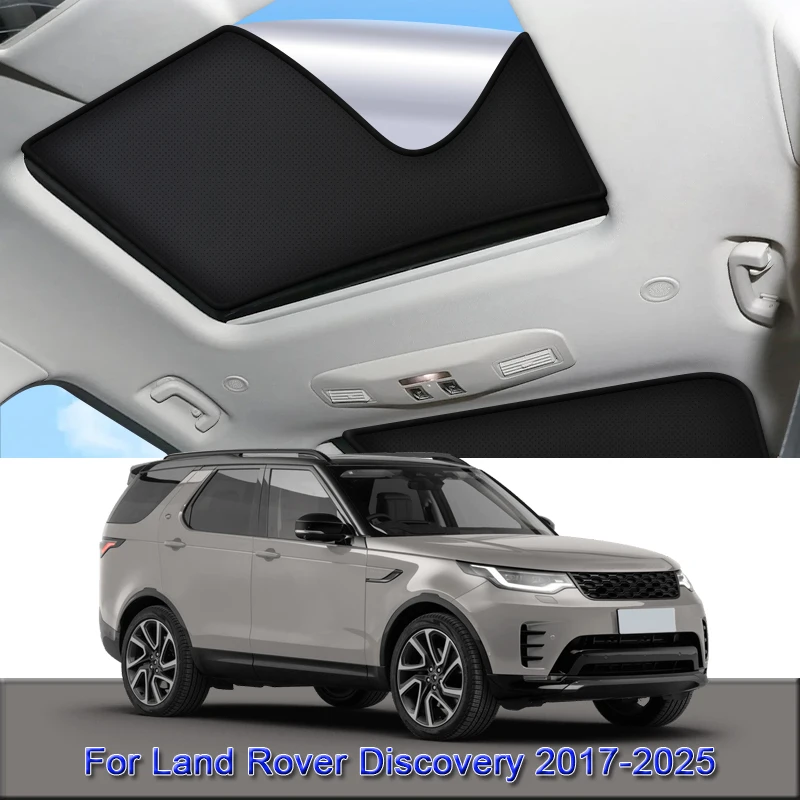 

For Land Rover Discovery 2017-2025 Car Electrostatic Adsorption Sunroof Sunshade Heat Insulation Skylight Sticker Accessories