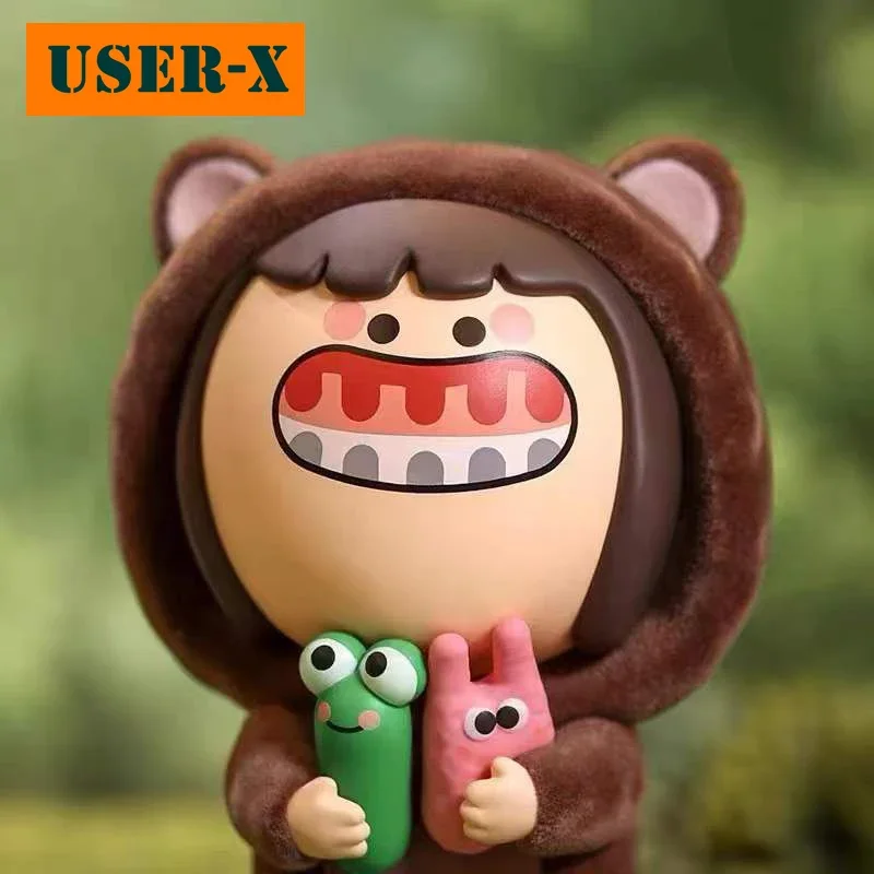 USER-X Gummy Lovely Little Bear Figurine Action Figure Cute Action Kawaii Animal Toy Figures Doll Girl  Gift Child Christmas