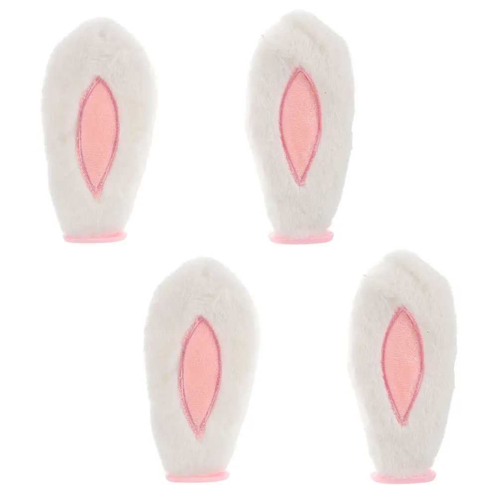 

4Pcs Decoration Kawaii Bunny Ears for Cycling Motorbike Skate Helmets Universal Installation Bunny Ears