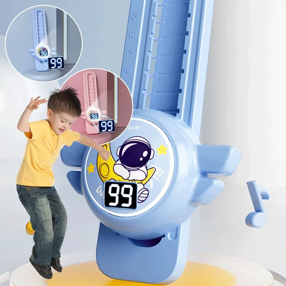 

Counter Children's High Jump Toy Light Sensor LED Digital Display Jumping Machine Toys Movable Luminous
