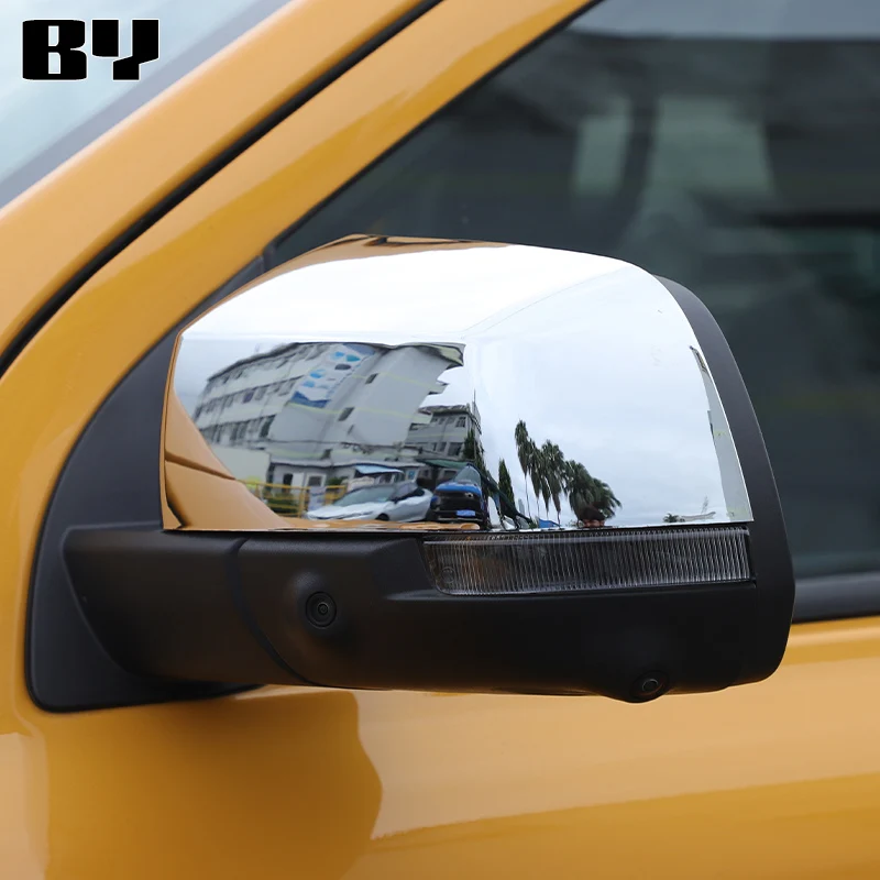 Side Rearview Mirror Cap Mirror Cover Fit For Ford Ranger T9 2023-2024 Reverse Mirror Protection Cover T9 Accessories