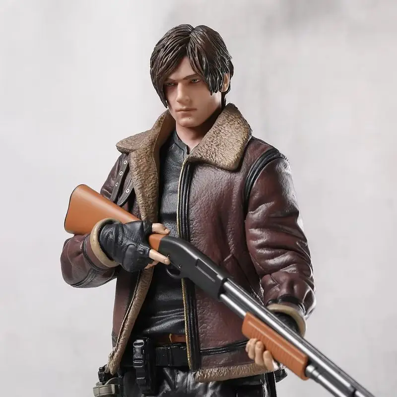 

Фигурка персонажа из фильма/игры Леона С. Кеннеди, статуэтка GK, коллекционная модель, игрушка, настольная кукла, в наличии