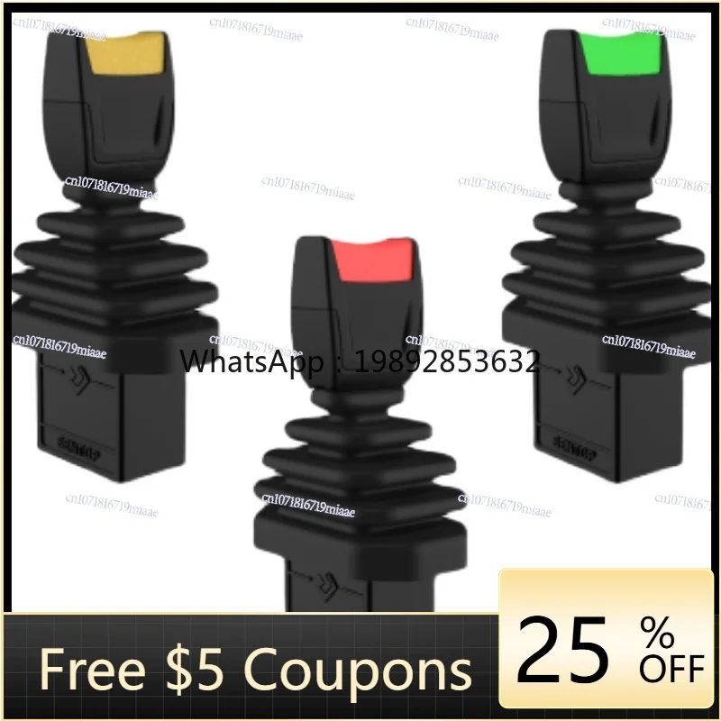 

JH22B Fingertip joystick, single axis, Hall type