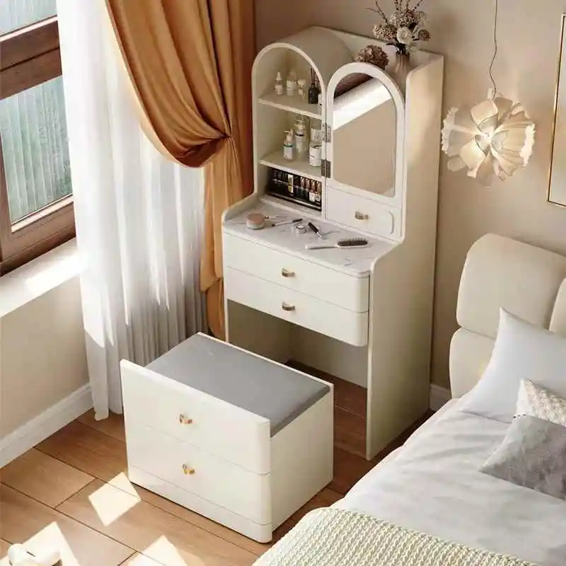 

Классическая тумбочка для гламурного цвета, роскошный современный угловой туалетный столик для спальни с выдвижным ящиком для взрослых, мебель для салона Meuble De Chambre