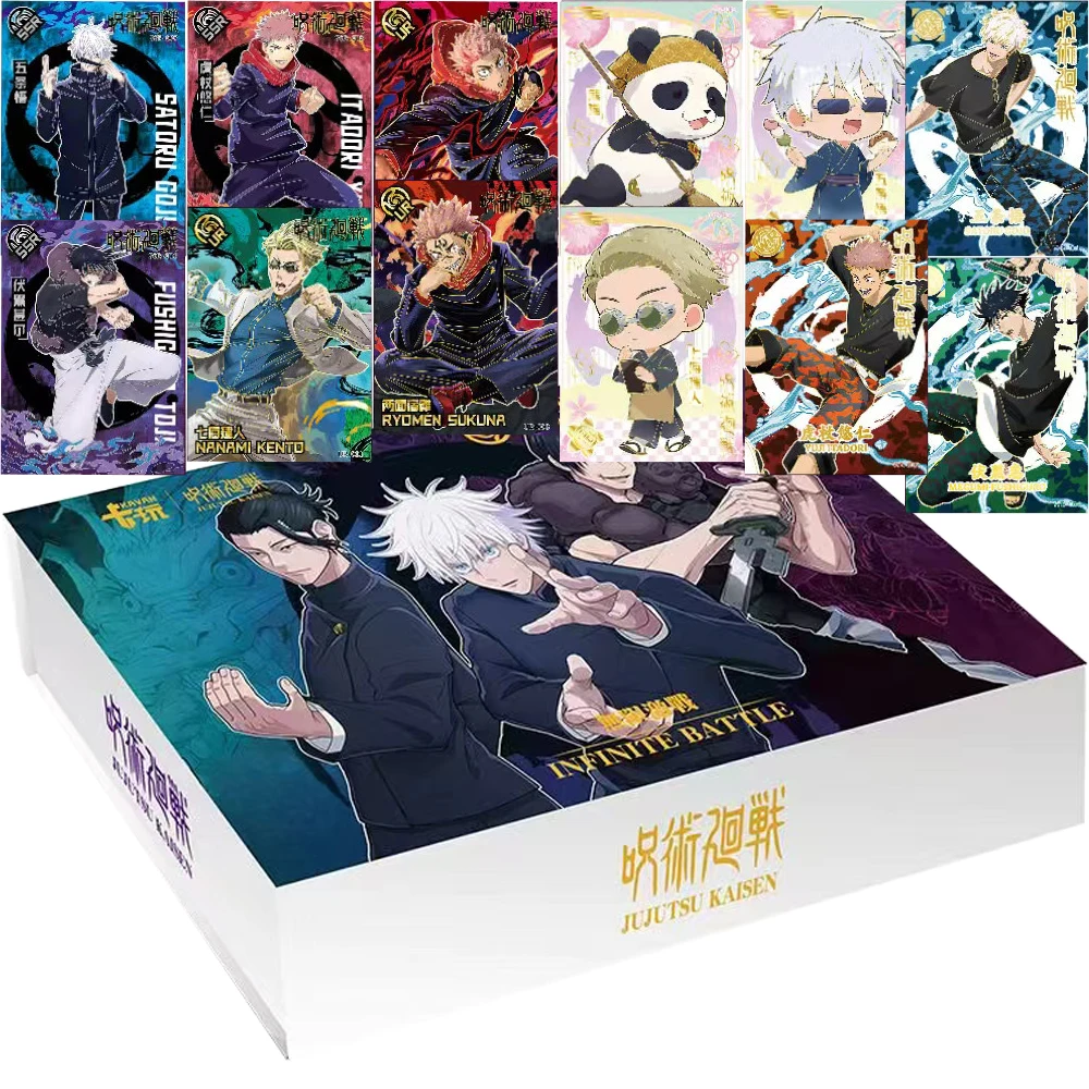 

Classic Japanese Anime Jujutsu Kaisen Collection Card Popular IP Character Fun Surprise Exquisite Cards Decorative Toys Gifts