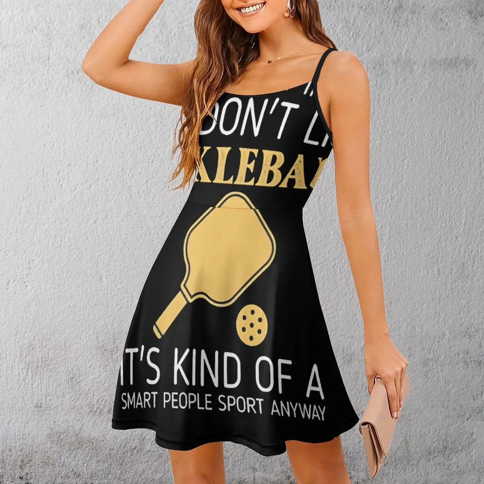 

Экзотическое женское платье, платье Pickleball Paddle, забавное женское платье на бретельках, забавные вечеринки, Geeky