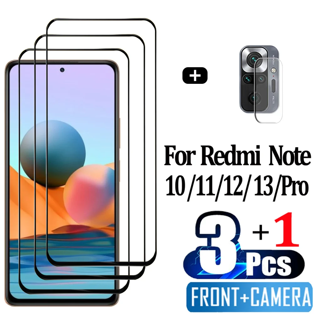 

plado Note10 S protector pantalla Note11 verre trempé Redmi Note12 Pro Plus Camera Film