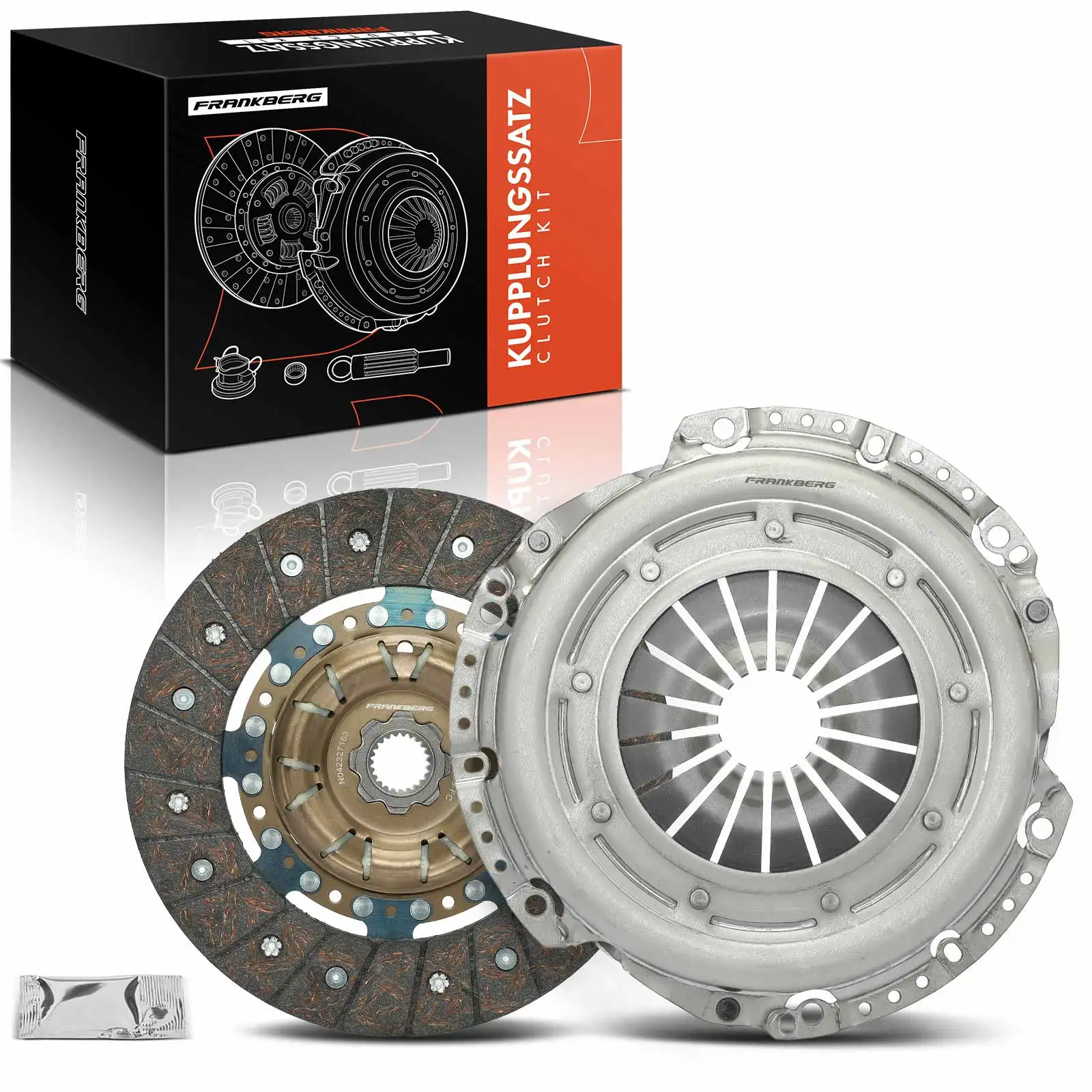 Frankberg 1x Koppelingsset voor Ford C-Max II Van Focus III Box/Hatchback Saloon Tournament Grand Kuga 2.0L FV4Q7540BA