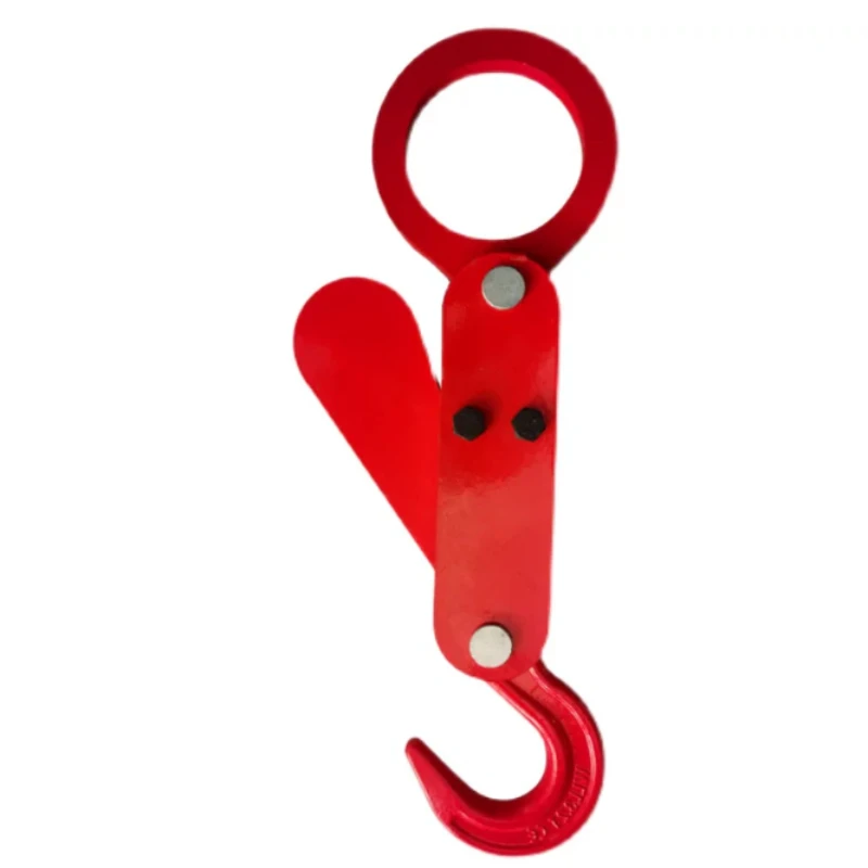 Automatic Unhooking Lifting Hook, Large Opening 5Ton Heavy Load Release Hook for Bulk Bag Handling