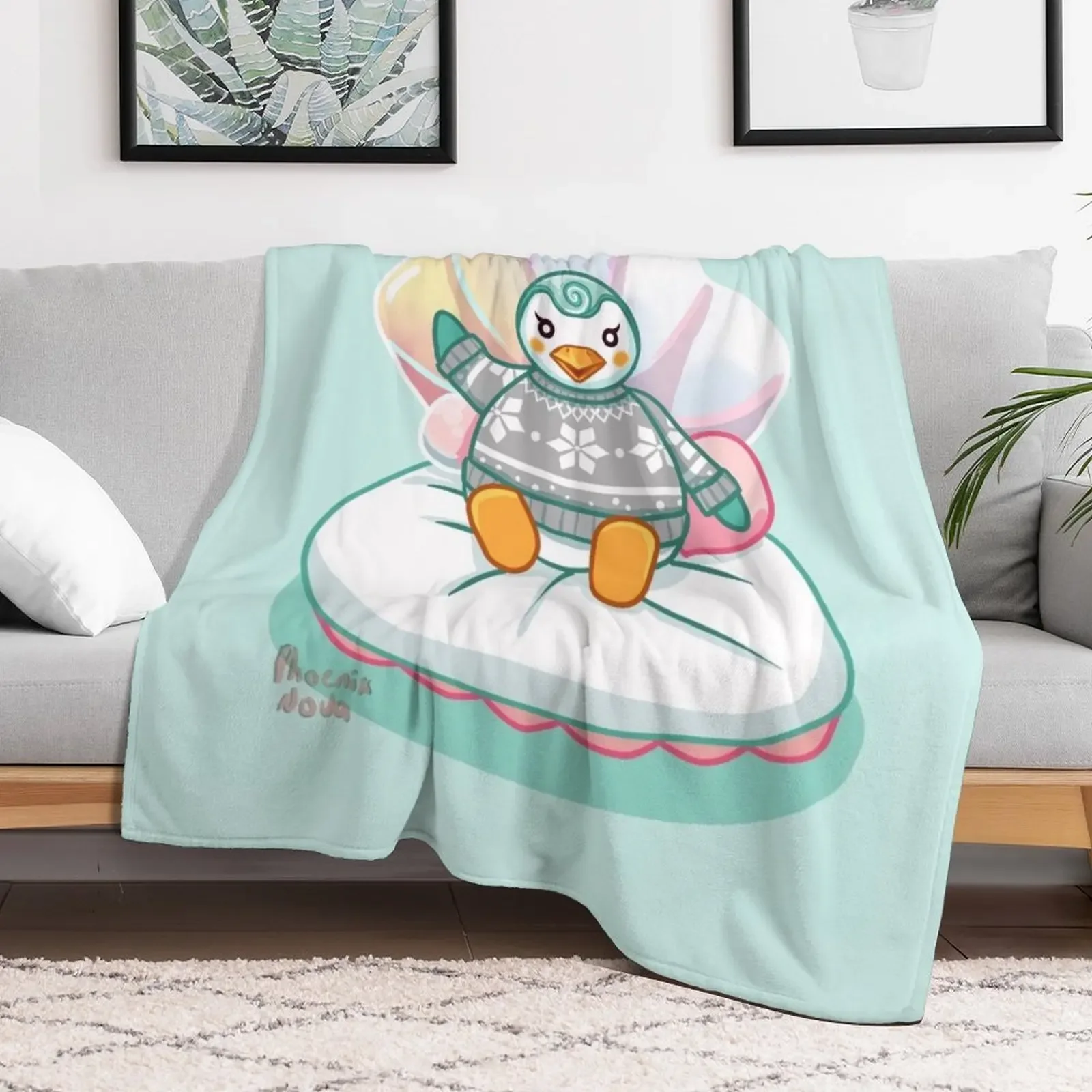 Sprinkle in Her Shell Throw Blanket heavy to sleep Bed Fashionable Baby Blankets