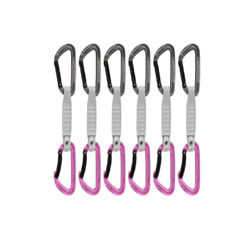 

Mammut Workhorse Keylock 6-Pack Quickdraws Grey/Pink 12cm