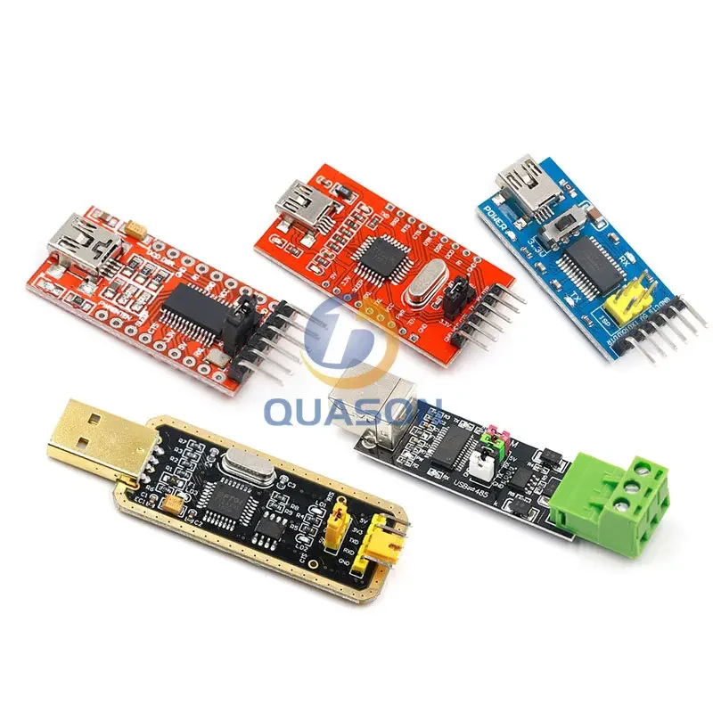 FT232BL FT232RL لوحة القطع الأساسية FTDI FT232 USB إلى TTL 5 فولت 3.3 فولت مصحح تحميل كابل إلى وحدة مهايئ مسلسل لاردوينو