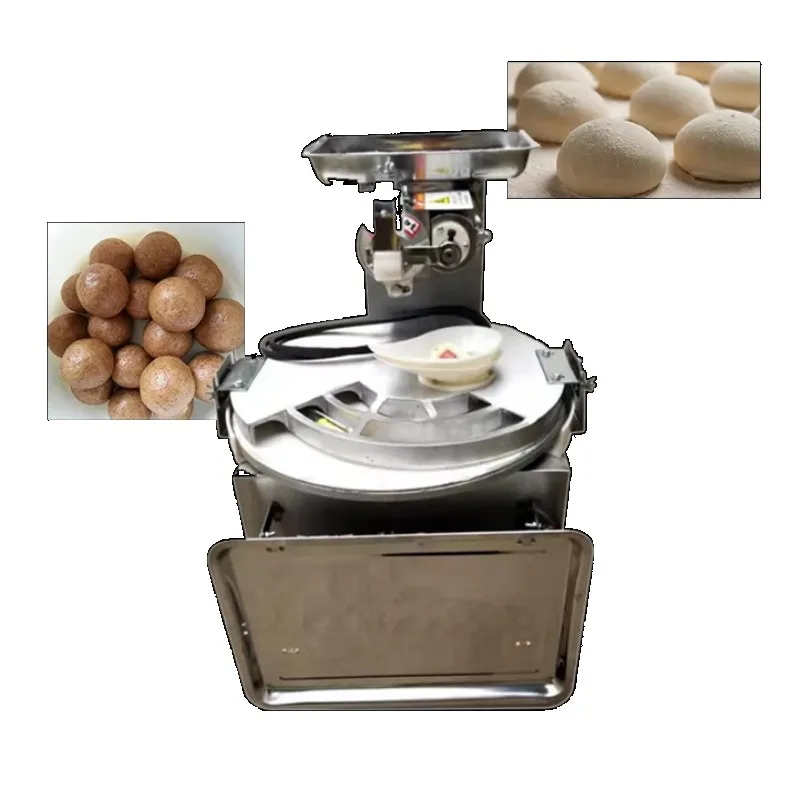 30 Pcs/min Bread Dough Ball Machine Making Commercial Dough Rounder Machine Berad Rounding  Pizza Dough Divider Cutting Machine