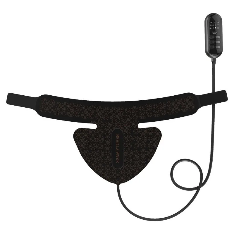 充電式シリコンネックマスク、マルチスペクトルLED光線療法、アンチエイジング、肌の若返り、しわ減少、家庭用