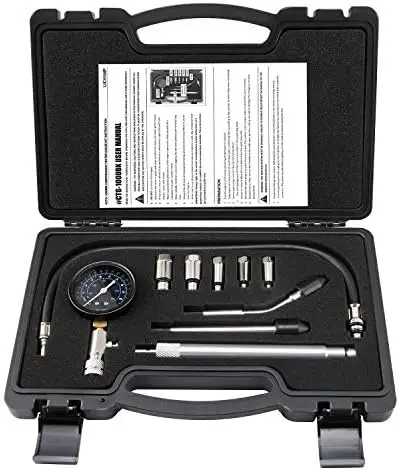 

Тестер компрессии двигателя Lichamp – универсальный манометр для измерения давления в цилиндрах бензиновых двигателей автомобилей, мотоциклов и грузовиков