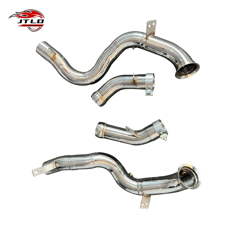 Hot Sell High Performance 304 Stainless Steel Straight Exhaust DownPipe For MERCEDES GLC63 M177