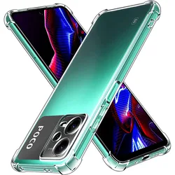 Shockproof Phone Case For Poco F5 Pro F4 GT F3 X3 X5 Pro Soft Phone Back Cover