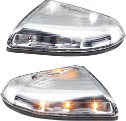LED Side Mirror Turn Signal Light Puddle Lamp For Dodge RAM1500 &RAM 2500 3500 &RAM 1500 Classic OEM 68064949AA 68064948AA