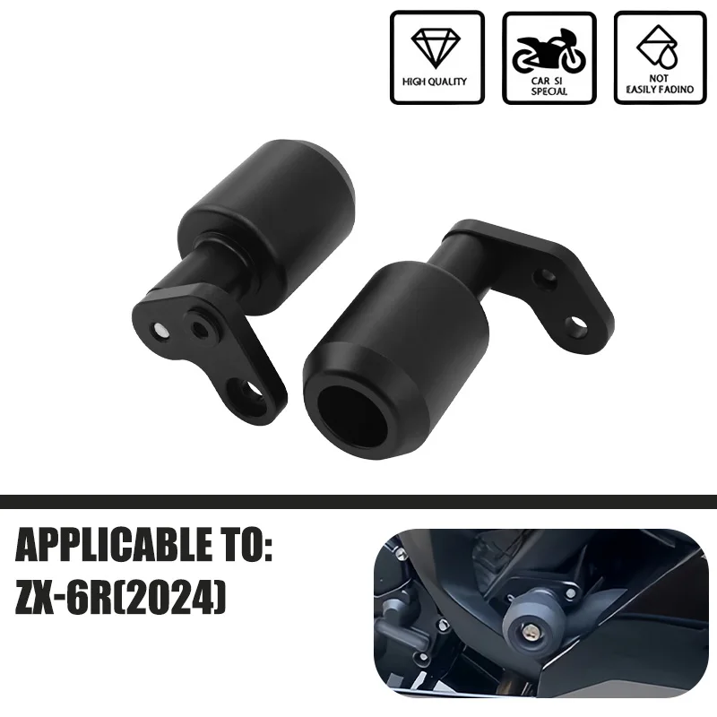

For Kawasaki ZX-6R 2024 Motorcycle Falling Protection Frame Slider Fairing Guard Crash Pad Protector