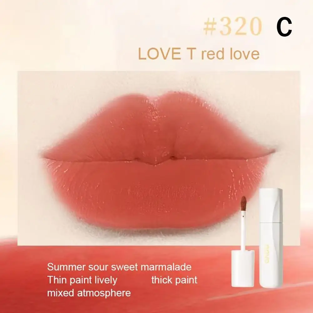 NEW Matte Lipstick Velvet Sense Lip Gloss Sexy Red Moisturizing Lipstick Lip Matte Waterproof Liquid Madness Makeup Non-sti U8N5