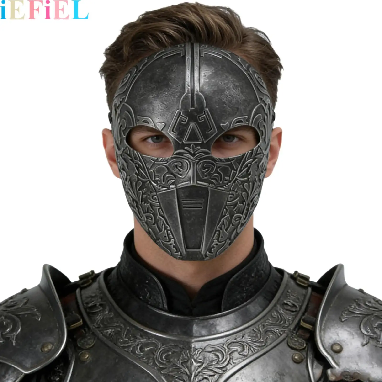 

Mens Warrior Cosplay Mask Home Decoration for Halloween Masquerade Carnival Theme Party Costume Ball