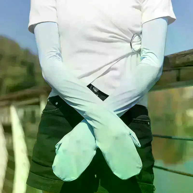 

Летние рукава с защитой от ультрафиолета для женщин: легкие, дышащие, свободного кроя, для бега на открытом воздухе и садоводства